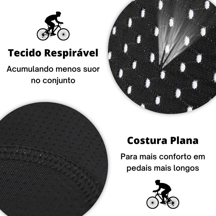 Short Ciclismo Gel Pro 5D - Cueca Íntima Unissex