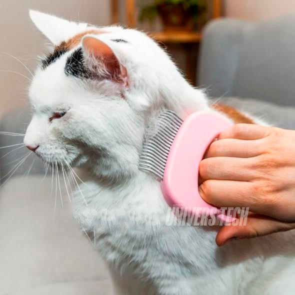 Removedor De Pelos e Massageador Para Gatos